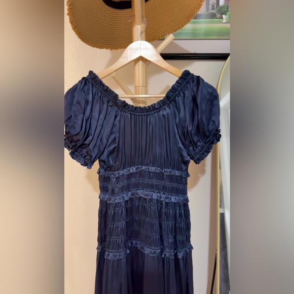 DOEN LEANNE DRESS IN NAVY, brand new, never worn, No flaws. - Picture 13 of 16